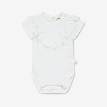 Baby Girl Ruffled BodySuit RIB1